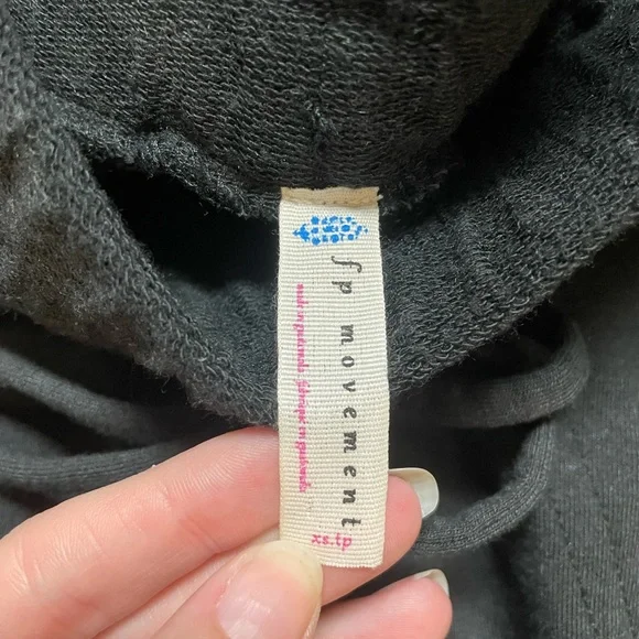 NWOT Free People Movement Black Sunny Drawstring Jogger Sweatpants, Size XS - Picture 5 of 7